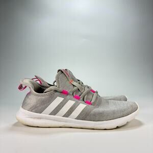 Adidas Cloudfoam Pure 2.0 Grey Pink Running Shoes Sneakers H04758 Women’s Size 9
